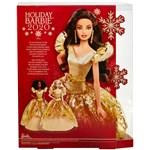 Mattel Barbie Vianočná bábika Čiernovlaska 20204