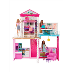 Mattel - Barbie House Dolls and Accessories Pink2
