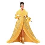 Mattel - Barbie Signature Guo Pei Barbie Doll Wearing Golden-Yellow Gown2