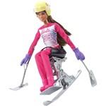 Mattel - Lalka Barbie You Can Be Anything Para Alpine Skier Brunette2