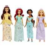 Mattel - Disney Princezné príbeh Sparkle Princess 4-Pack bábiky1