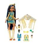 Mattel Monster High Cleo De Nile Doll With Blue Streaked Hair And Pet Dog3