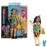 Mattel Monster High Cleo De Nile Doll With Blue Streaked Hair And Pet Dog1