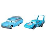 Mattel Auta Cars 2-pak The King Strip Weathers & żona Mrs. Lynda Weathers HFB781