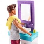 Mattel Barbie - Ken a koupelnový set umyvadla s doplňky3