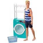 Mattel Barbie - Ken a set pračky s doplňky1