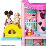 Mattel Barbie Chelsea dům se skluzavkou HCK774