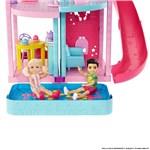 Mattel Barbie Chelsea dům se skluzavkou HCK775