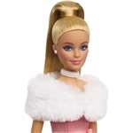 MATTEL Barbie Replay 80. léta Klasická panenka v saténových šatech JHD256