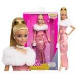 MATTEL Barbie Replay 80. léta Klasická panenka v saténových šatech JHD258