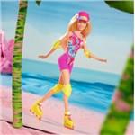 Mattel Barbie The Movie Barbie w stroju filmowym na wrotkach7
