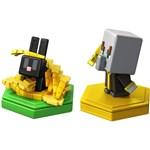 Mattel Minecraft Boost Mini 2 Figures Undying Evoker and Snacking Rabbit1