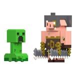 Mattel Minecraft Legends Creeper vs Piglin Bruiser2