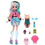 Mattel Monster High Lagoona Blue Doll With Colorful Streaked Hair And Pet Piranha3
