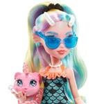 Mattel Monster High Lagoona Blue Doll With Colorful Streaked Hair And Pet Piranha4