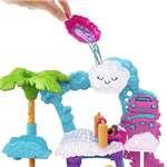 Mattel Polly Pocket Pollyville Zábavné umývanie áut Flamingo6