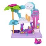 Mattel Polly Pocket Pollyville Zábavné umývanie áut Flamingo1