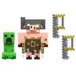 Minecraft Legends dvě Pigmadillo vs. Skeleton3