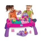 MEGA BLOKS First Builders Pracovna malého stavitele 30 dílů růžová2