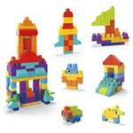 MEGA BLOKS POŘÁDNĚ VELKÝ PYTEL KOSTEK - MODRÝ (150)2