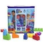 MEGA BLOKS VELKÝ PYTEL KOSTEK - MODRÝ (80)6