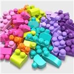 MEGA BLOKS VELKÝ PYTEL KOSTEK - RŮŽOVÝ (80)1