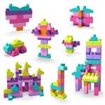 MEGA BLOKS VELKÝ PYTEL KOSTEK - RŮŽOVÝ (80)2