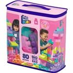 MEGA BLOKS VELKÝ PYTEL KOSTEK - RŮŽOVÝ (80)7