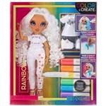 MGA Rainbow High Fashion Doll Color & Create s fialovýma očima 5941471