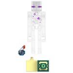 Minecraft - Vybudujte portál - Invisible Enderman HLB24 GTP081
