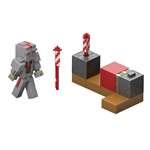 Minecraft  8 cm figúrka s hernou akciou – FIREWORK LAUNCHER1