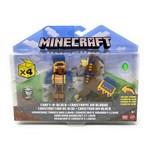 Minecraft Craft A Block Wandering Trader & Llama Action Figure 2 Pack2
