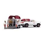 Schleich 42704 Mobilní veterinář s přívěsem2