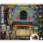 Bábika a toaletná súprava Monster High Cleo de Nile HXH968