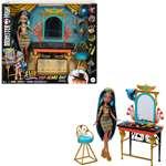 Bábika a toaletná súprava Monster High Cleo de Nile HXH969