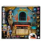 Bábika a toaletná súprava Monster High Cleo de Nile HXH961