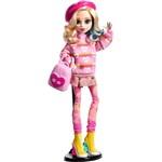  Monster High X Wednesday Enid Sinclair v růžovém outfitu doplňky HXJ052