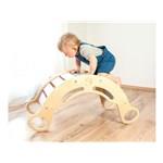 Montessori duhová houpačka 5in1 natur1