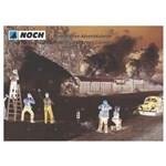 NOCH Adventní kalendář s figurkami modelová železnice HO1
