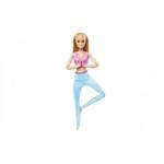 Lalka Barbie Made to Move Blondynka w niebieskich legginsach HRH274