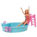 Panenka Barbie s bazénem - hrací set3