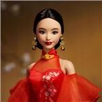 Panenka BARBIE Signature Lunární Nový rok JBJ11 Sběratelská figurka v šatech Qipao 6+3