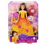 Lalka DISNEY PRINCESS PRINCESS BELLA w pięknej kwiecistej sukience1
