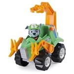 Paw Patrol 3 v 1 Rocky Dino Rescue figurka + velké auto + dinosaurus s překvapením4