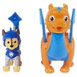 PAW PATROL RYTÍŘI FIGURKY S DRAKEM CHASE2