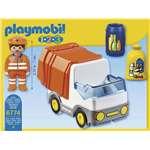 PLAYMOBIL 1.2.3. 6774 Popelářský vůz3