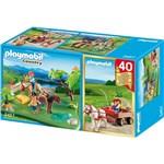 Playmobil 5457 - Country Anniversary Kompaktowy zestaw Wózek z kucykiem Koppel3