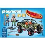 Playmobil 5558 džíp s kánojí1