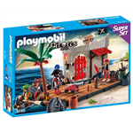 Playmobil 6146 - Pirátská Pevnost Super Set1