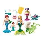Playmobil 70100 Rodina s kočárkem z mušle1
